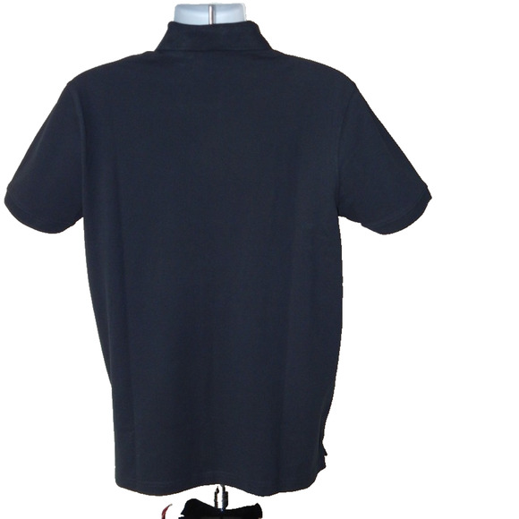 NWT Men Premium DIESEL T-SMITH-IND Cotton Pique Polo Shirt Dark Blue Size XL - Picture 5 of 5